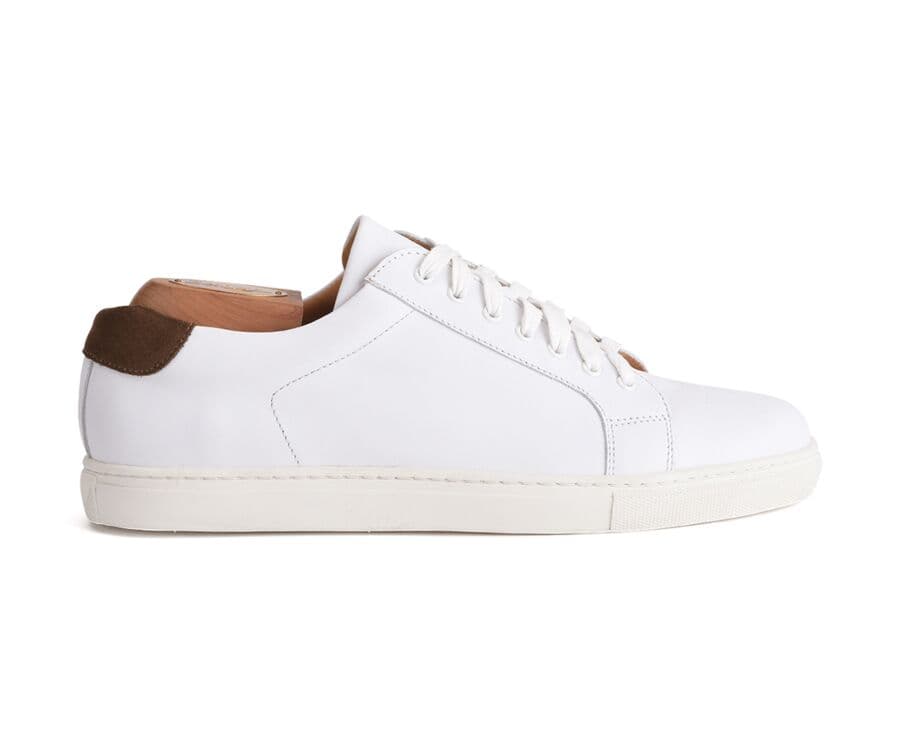 Sneakers cuir homme Blanc - INGLEWOOD