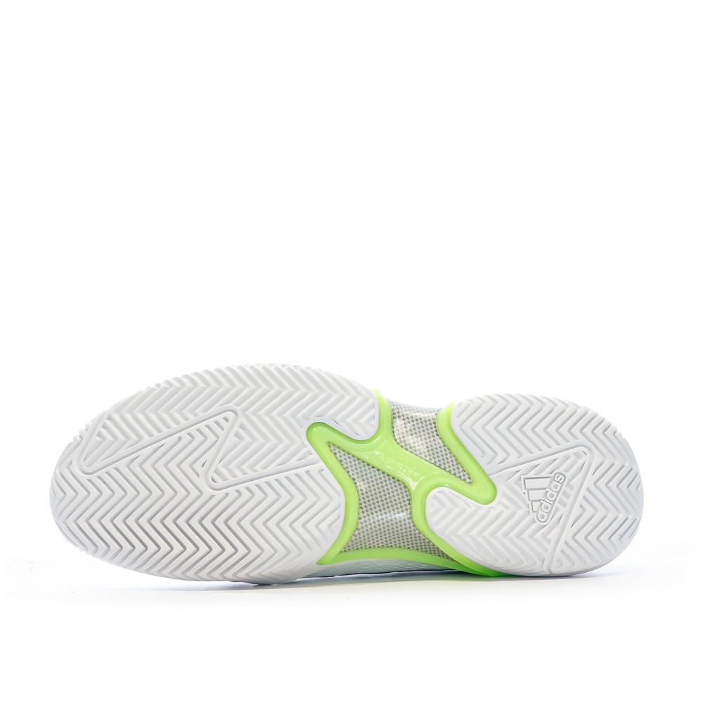Adidas Chaussures de tennis Blanc/Bleu Homme Adidas Barricade