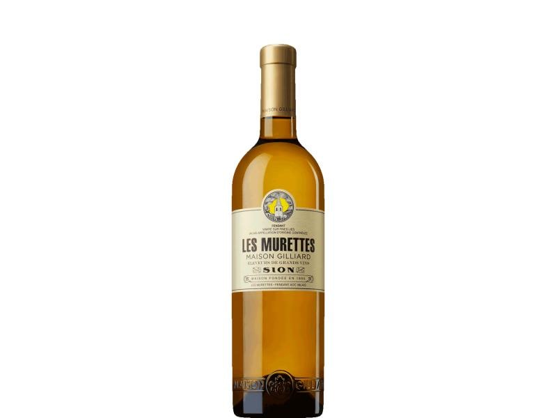 Gilliard Les Murettes Fendant AOC Valais 0.75 l Fruchtiger Weisswein aus der Schweiz