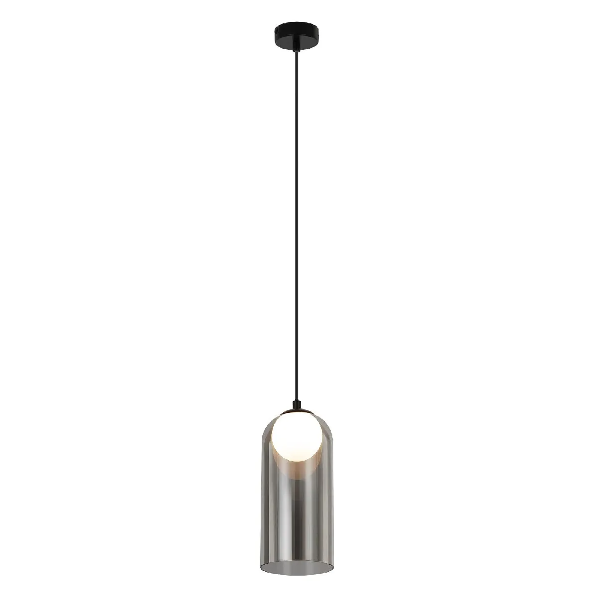 ZMH Suspension Design Noir Verre Vintage