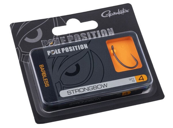 Hameçons Pole Position Strongbow PTFE Sans ardillon 10 pièces