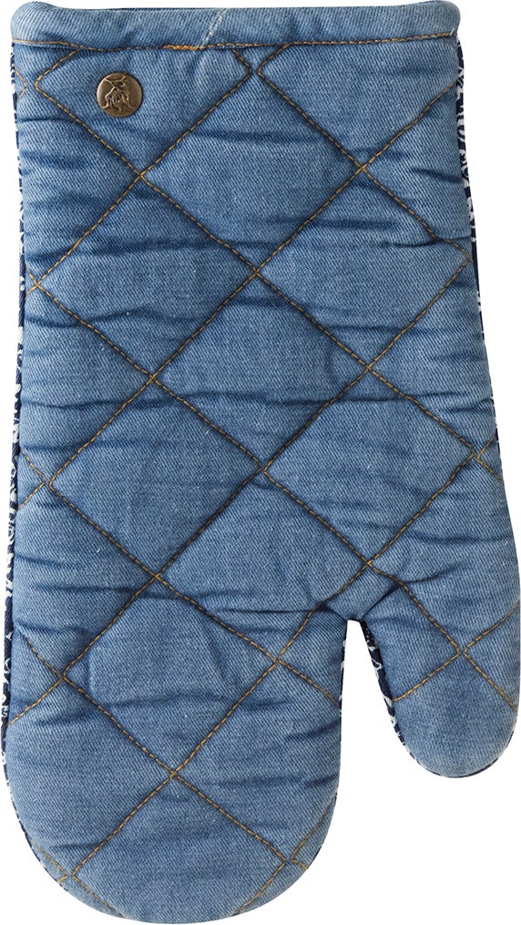 Laura Ashley ovenwant Alyssa blauw 18 x 33 cm