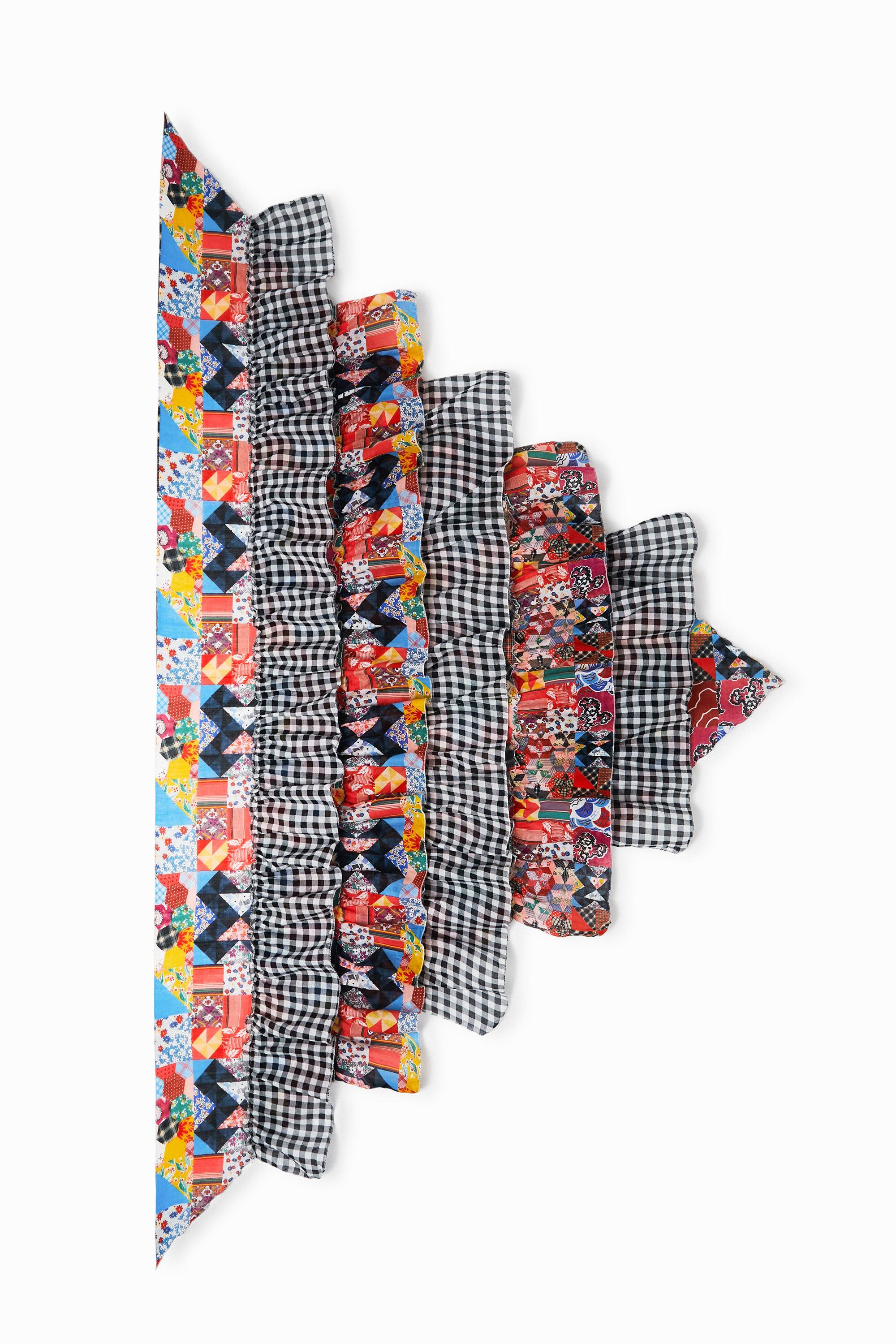 Paréo à volants et motif patchwork Johnson Hartig