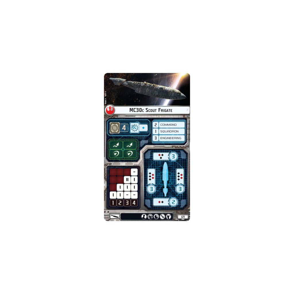 Star Wars Armada - MC30c Frigate Expansion Pack