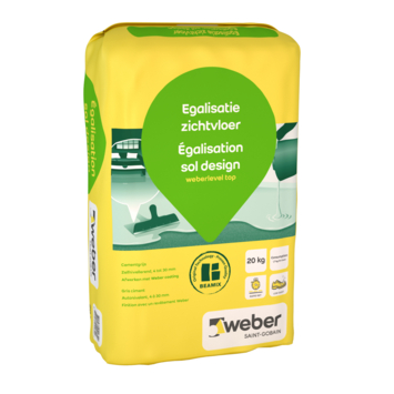Weber Beamix Egalisatie zichtvloer 20 kg