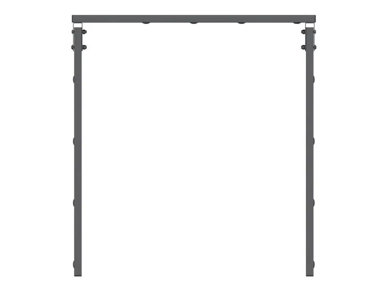 Multibrackets M Ceiling Mount Pro OM46N-D - Komponenter til montering (monteringsbase) - vipning - for fladt panel - stål - sort - loftsmonterbar