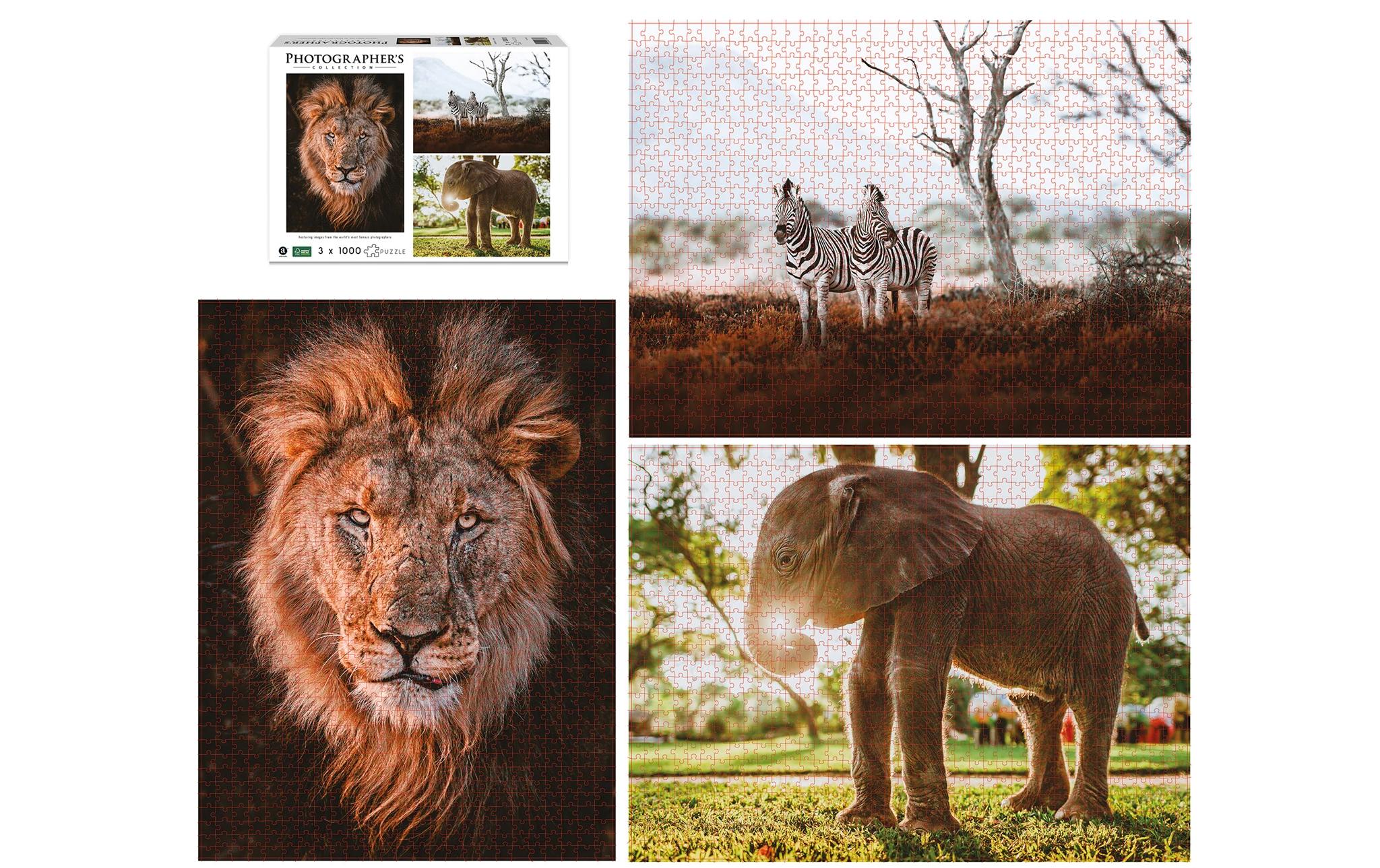 Puzzle Wildtiere AfrikaPuzzle-Set für Erwachsene und Kinder