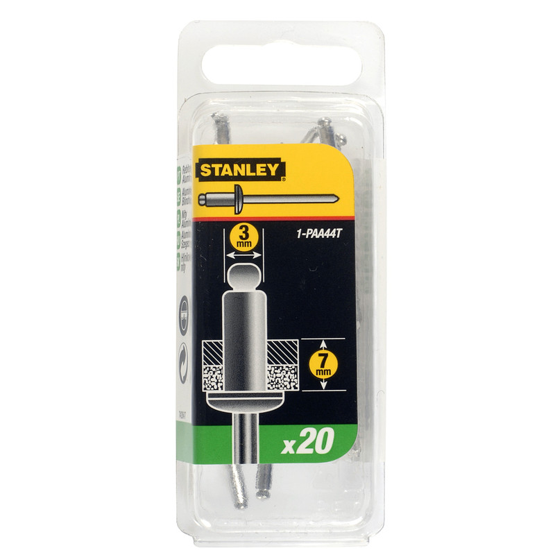 Stanley blindklinknagels 3x7mm