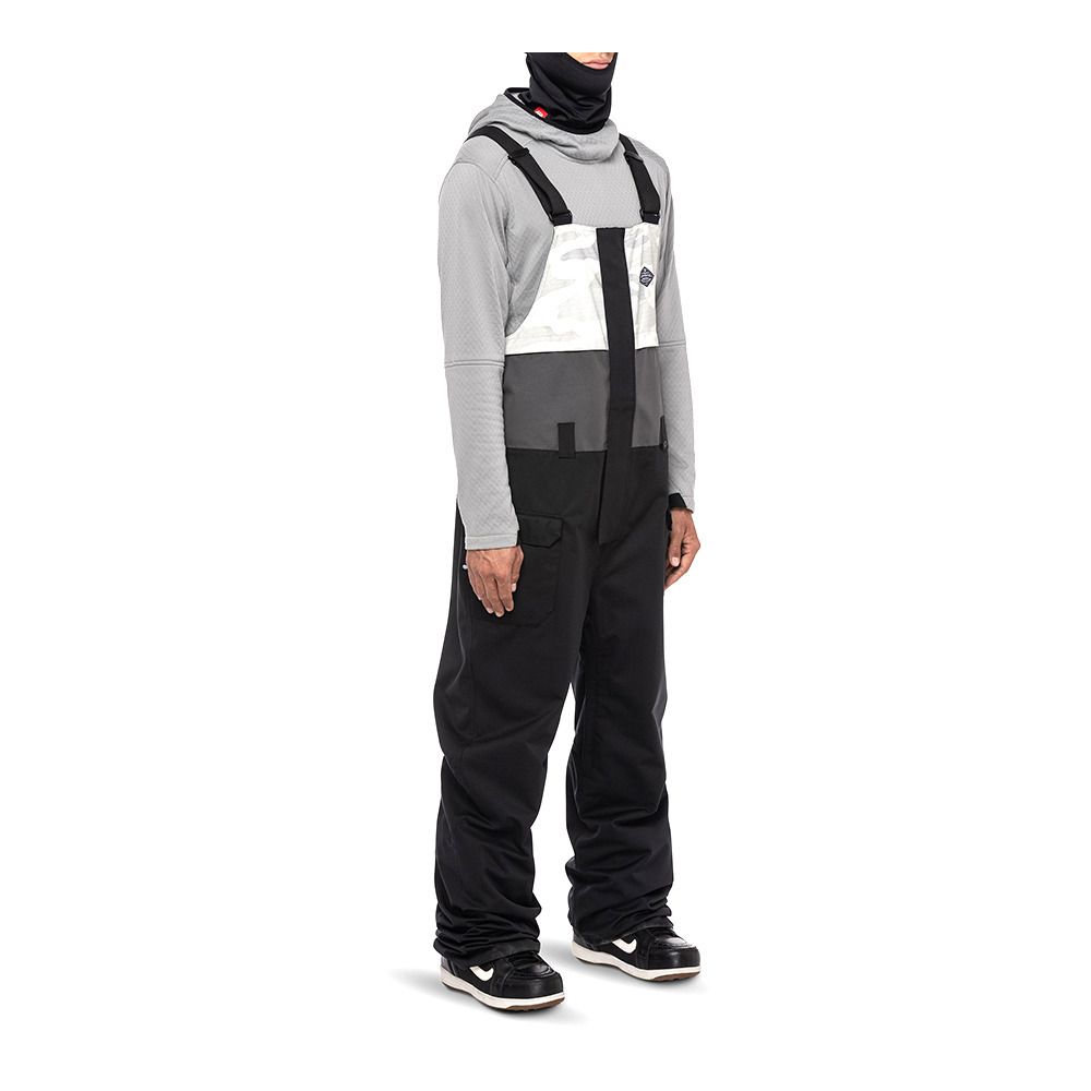 686 FRONTIER SHELL - Salopette ski Homme black colorblock