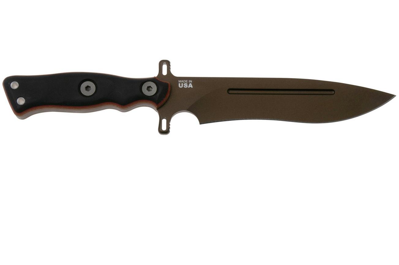 TOPS Knives Operator 7 OP7-03 Midnight Bronze, survivalmes