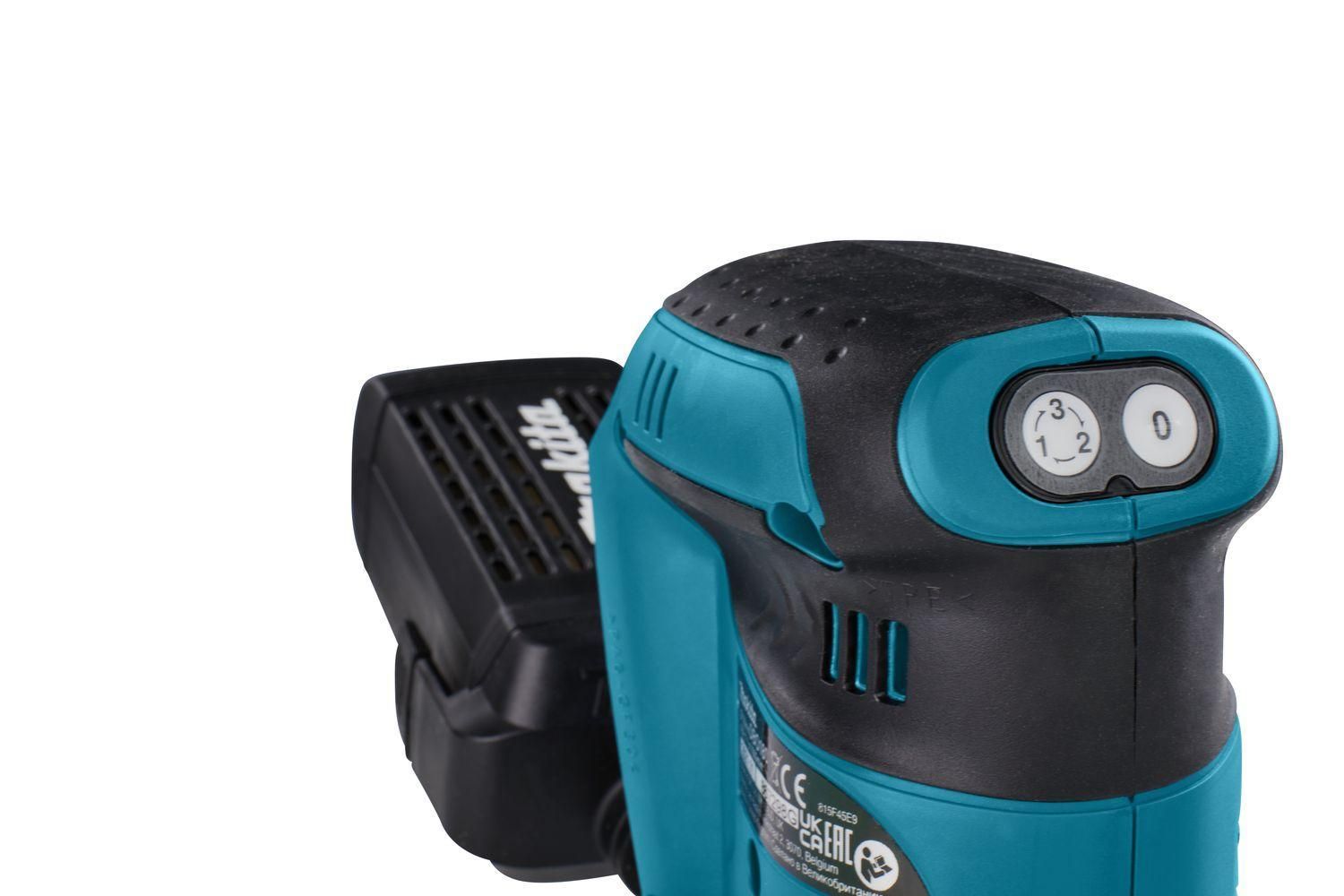 Makita DBO180ZJ Accu Excenter Schuurmachine 18V Basic Body in Mbox
