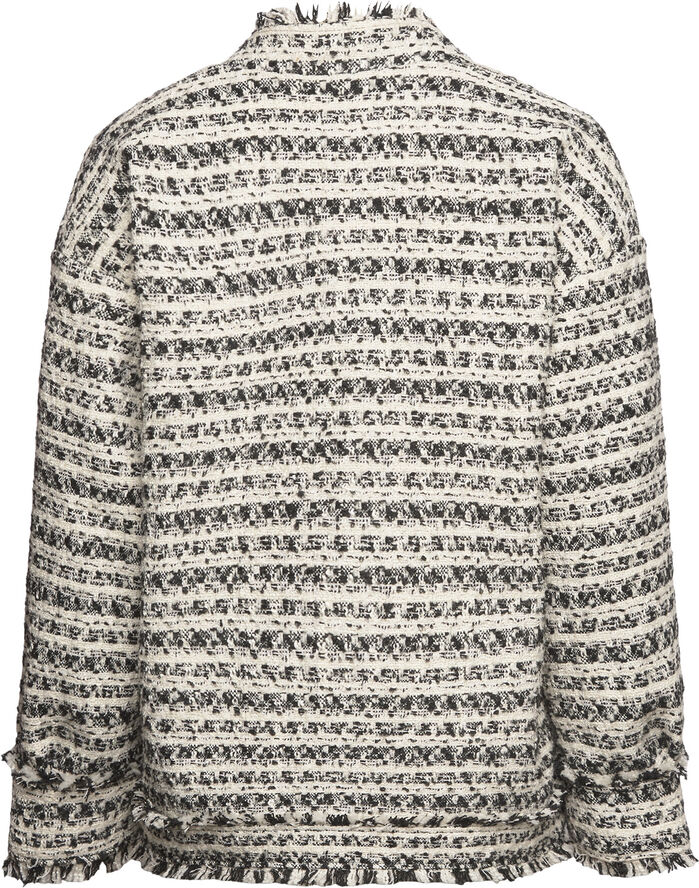 Rosemunde Boucl? blazer Ivory boucl? check