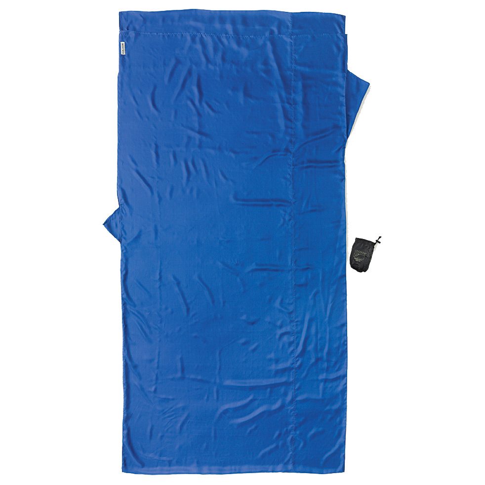 Cocoon Travel Sheet XL Seide ultramarine blue