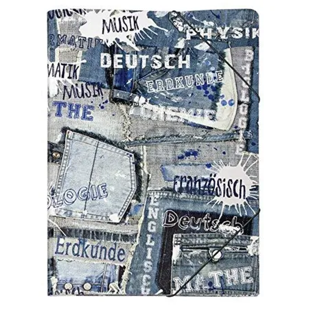 Veloflex Sammelmappe School, A3 Motiv Jeans, PP-Folie