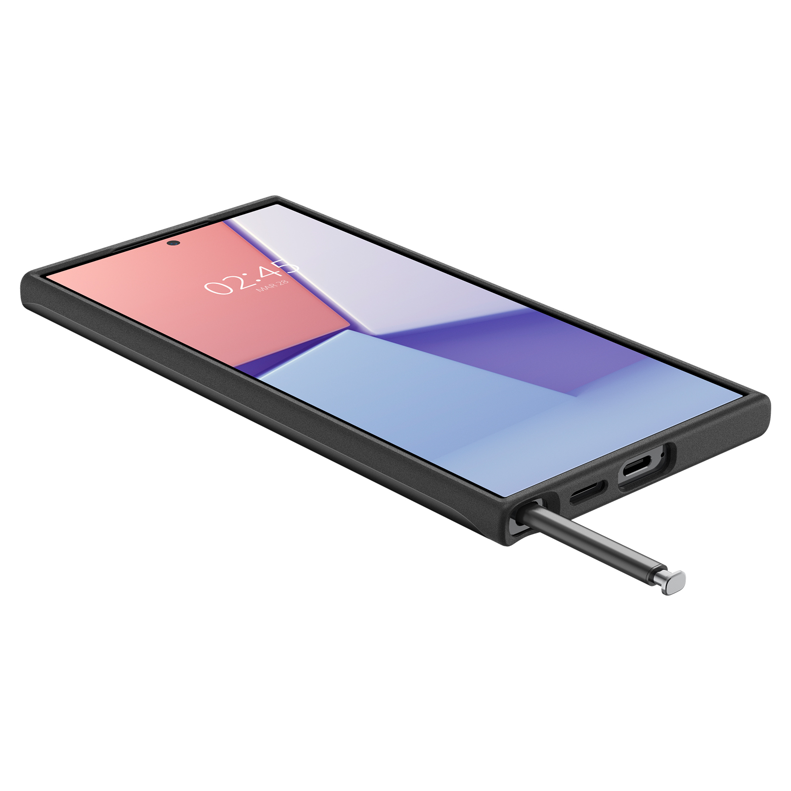 Samsung Galaxy S24 Ultra Thin Fit Case Hülle (ACS07281) - Schwarz