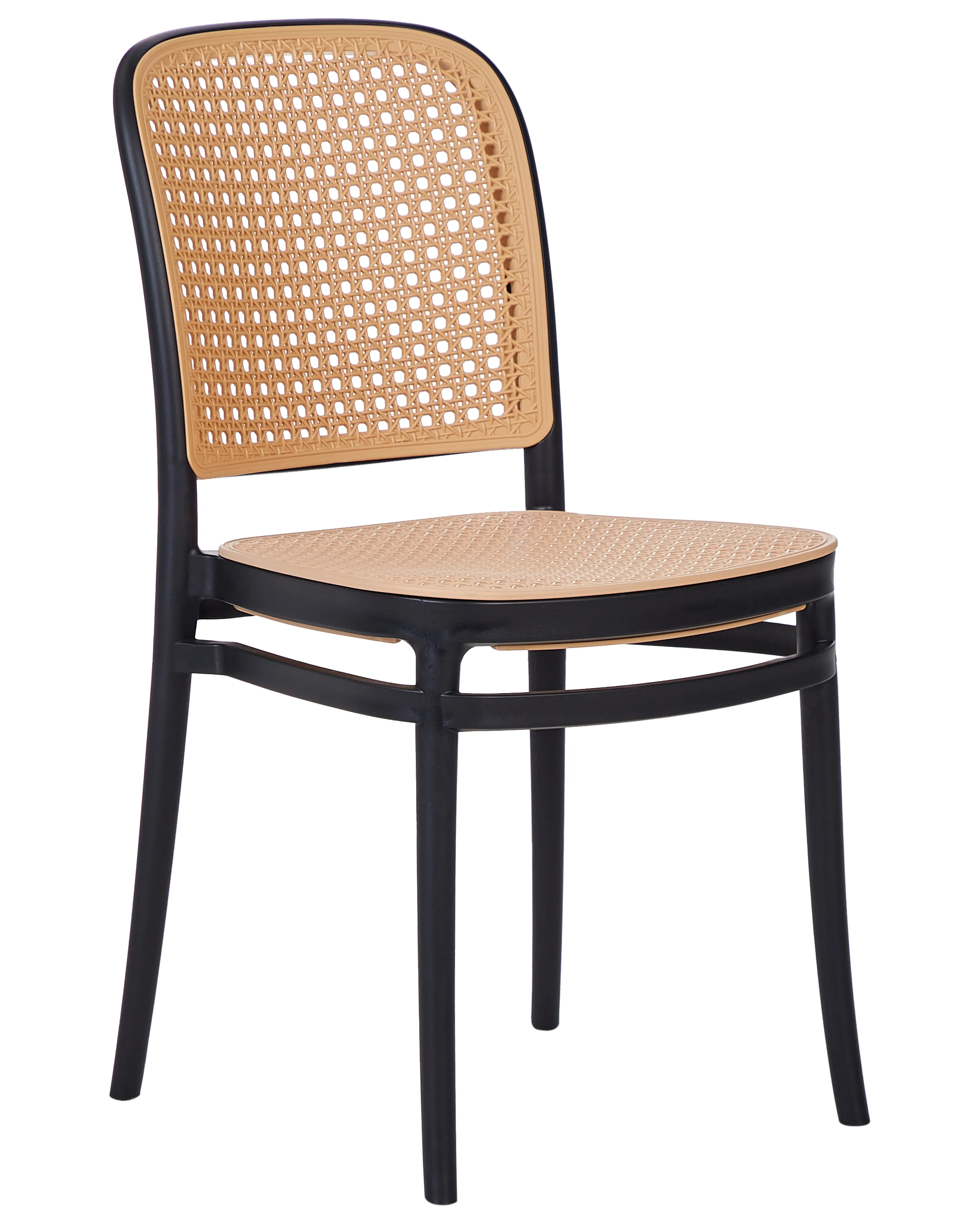 Set van 4 tuinstoelen PLOSE Beige