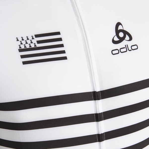 Maillot vélo ODLO MC ZIP INTEGRAL PERFORMANCE BRETAGNE