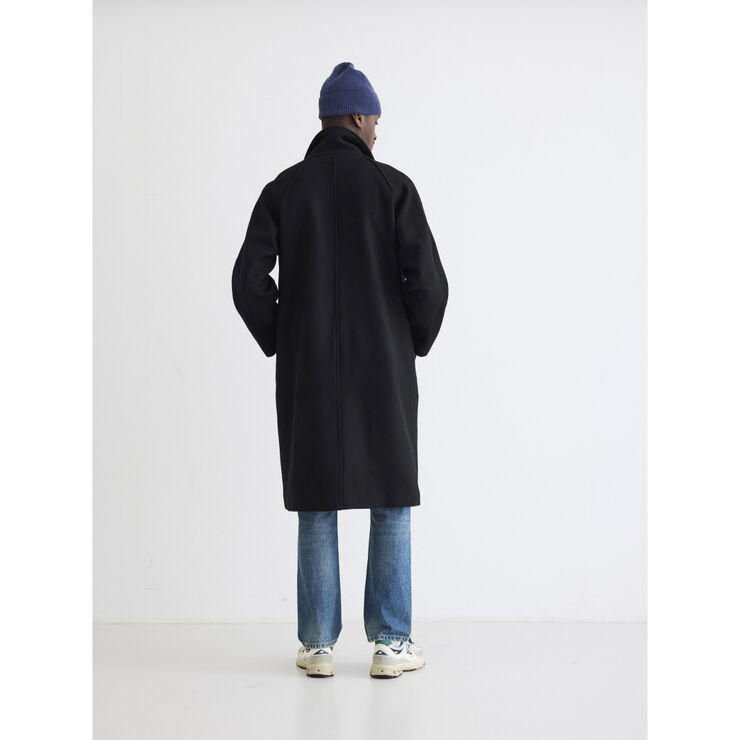 Woodbird WBBergt Wool Coat Black
