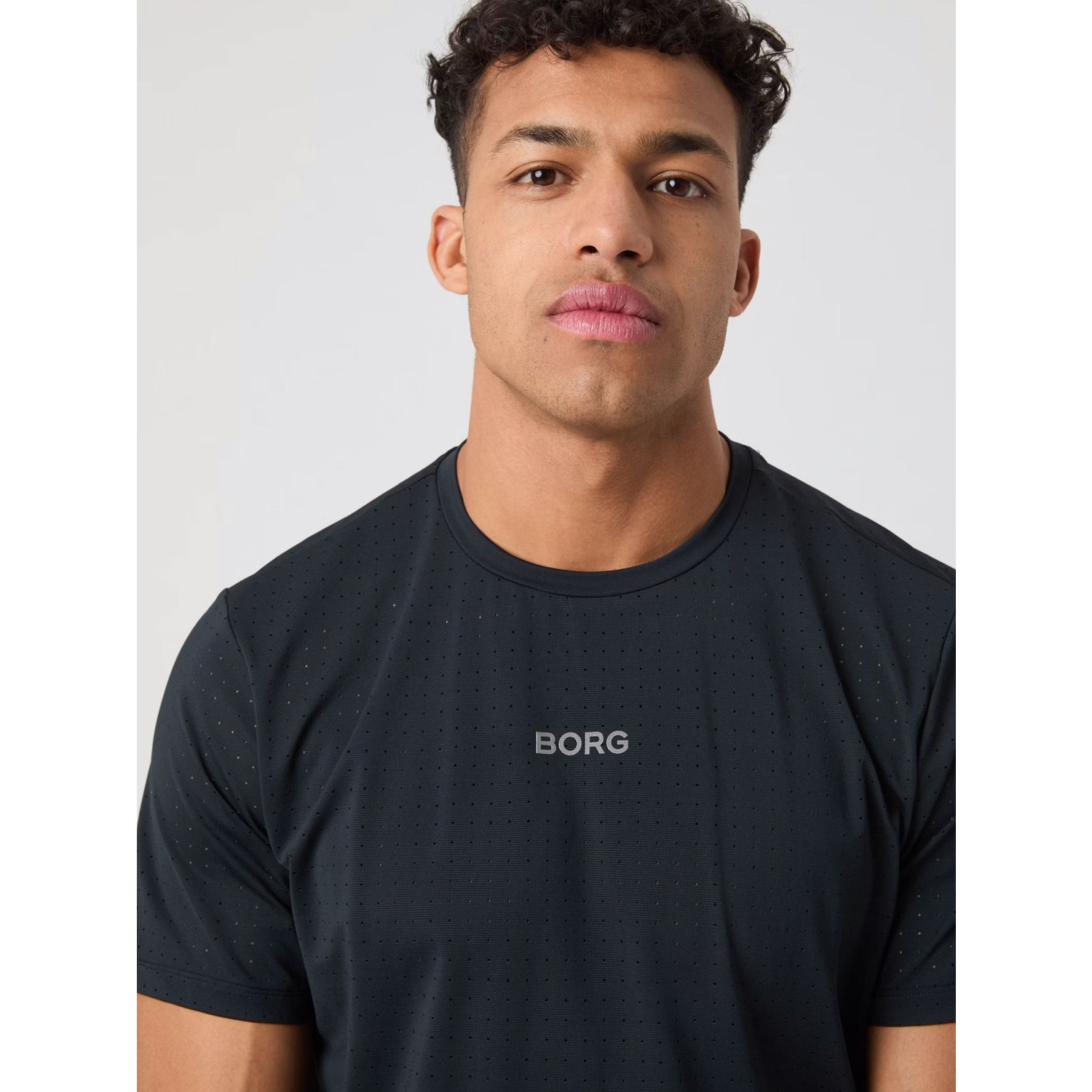 Björn Borg Running Perforated T-Shirt Heren