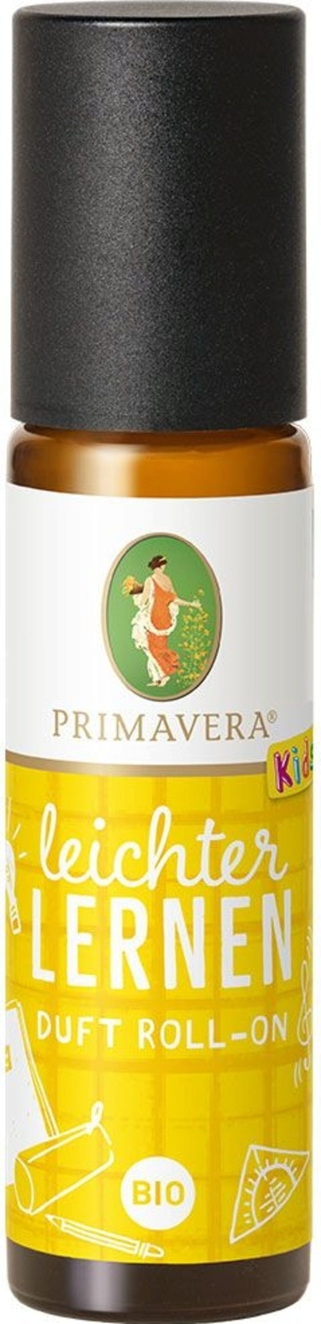 PRIMAVERA  Leichter Lernen Duft Roll-On KIDS bio, 10 ml