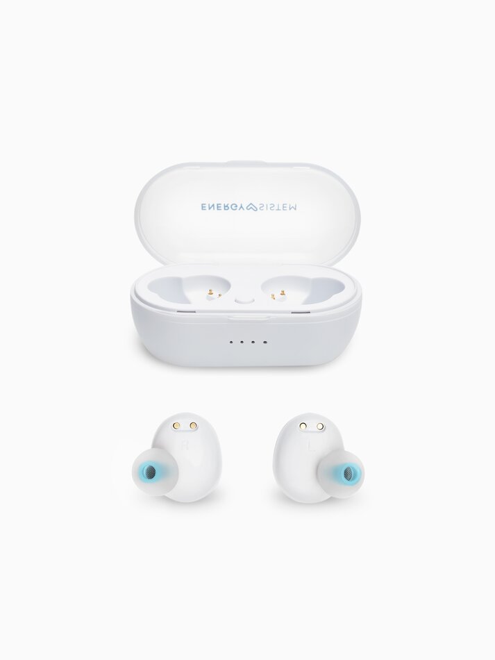 Fones de ouvido sem fio True Wireless - Branco