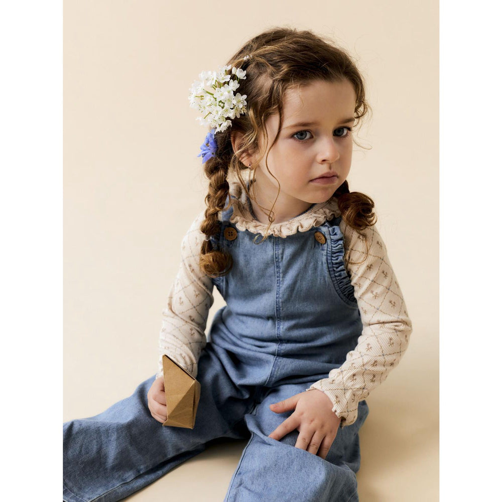 Køb Lil'Atelier Gray Morn Gago Kug Slim Bluse