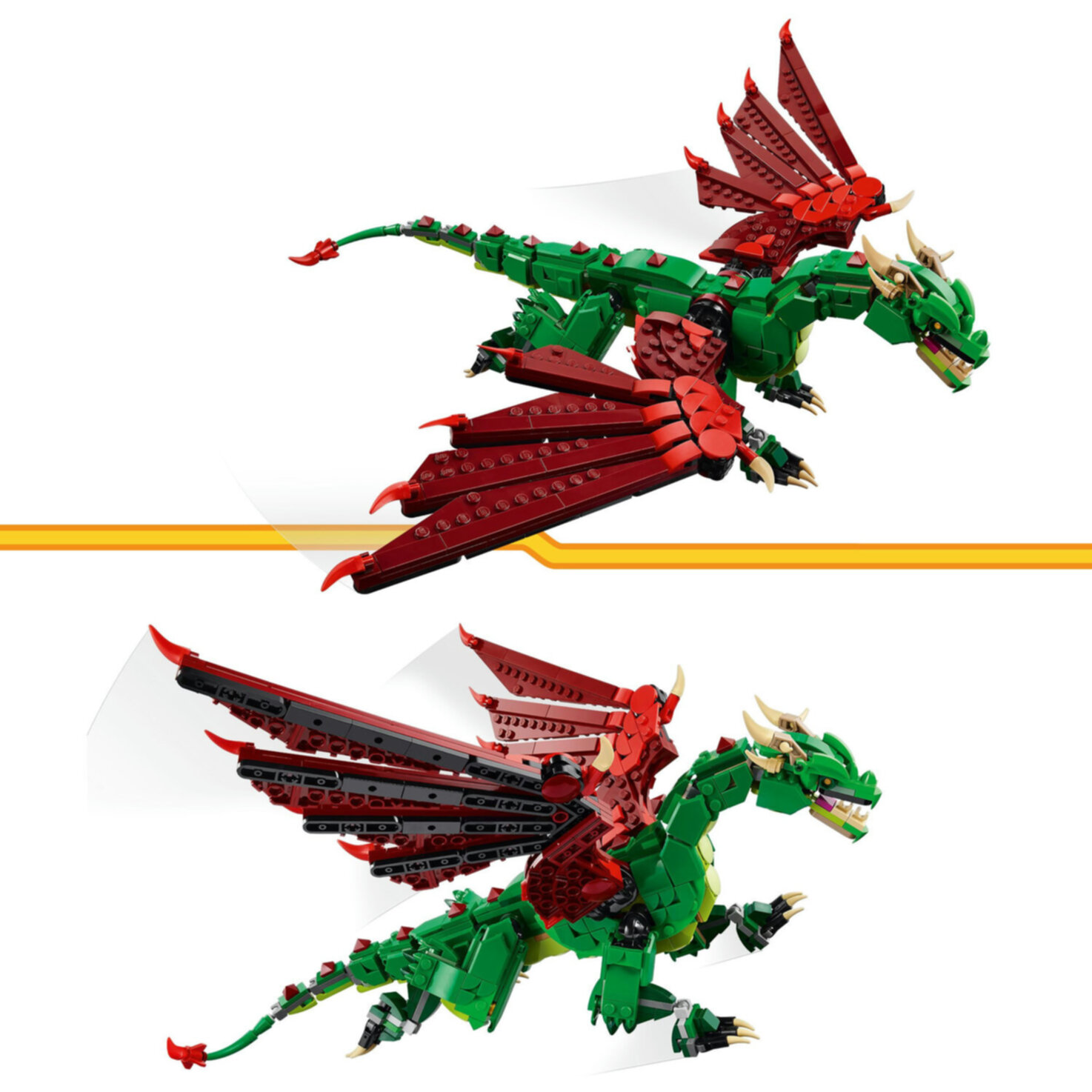 LEGO® Creator 31161 3in1 Grüner Drache ab 8 Jahren