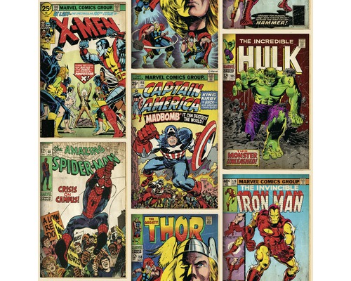 Papierbehang 70-238 Kids@Home Marvel Action Heroes