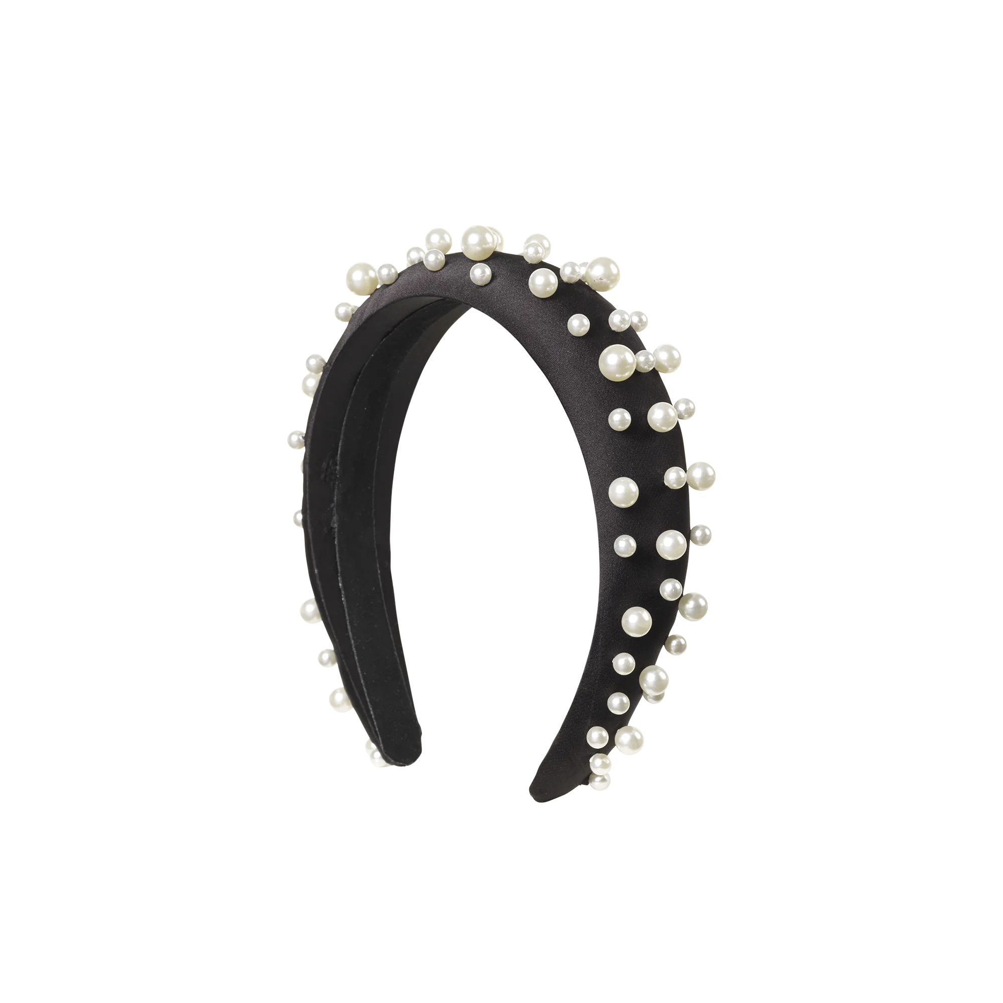 DAY ET  Pearl Bead hårbøjle - sort