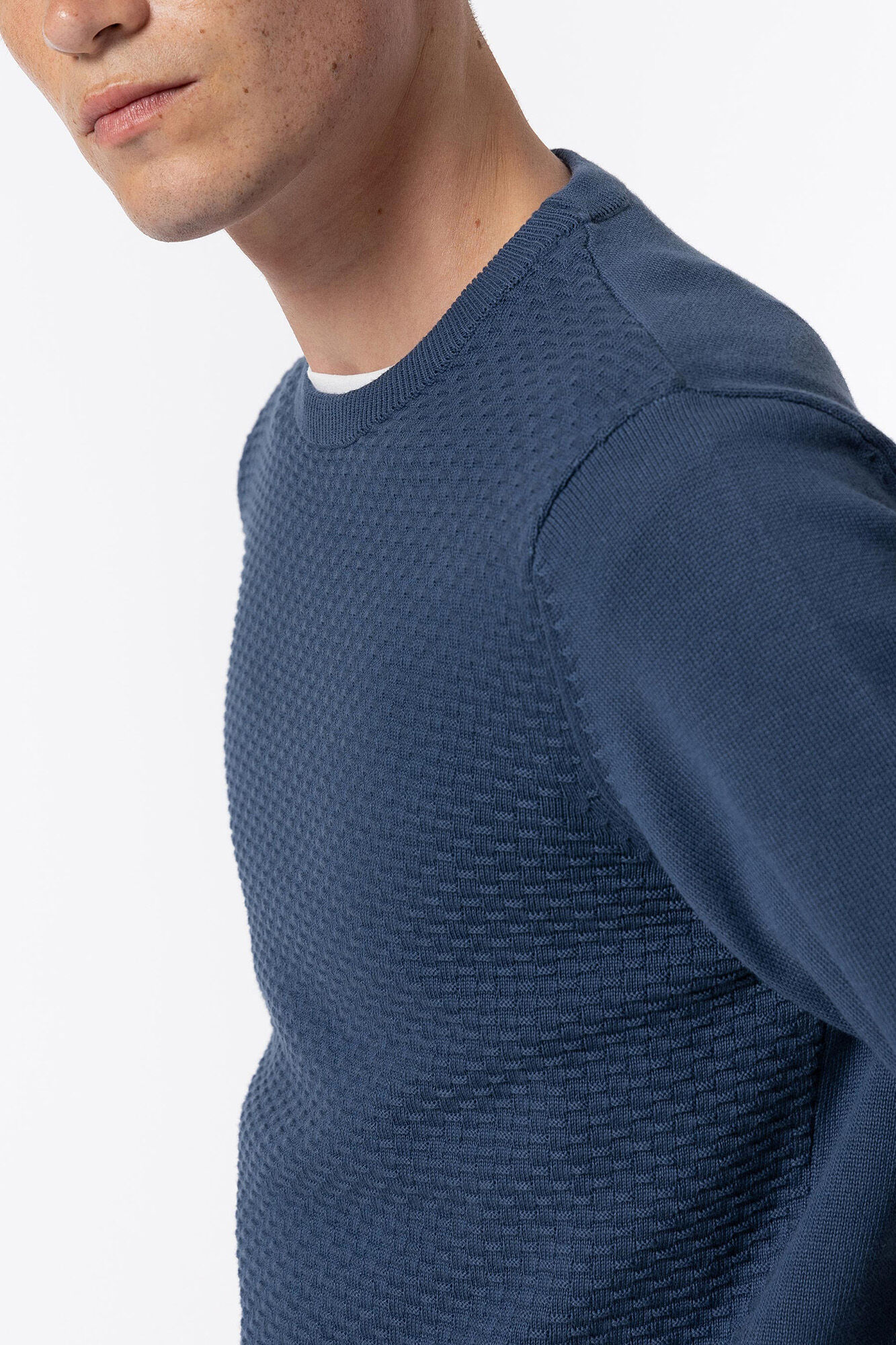 Suéter de malha jacquard