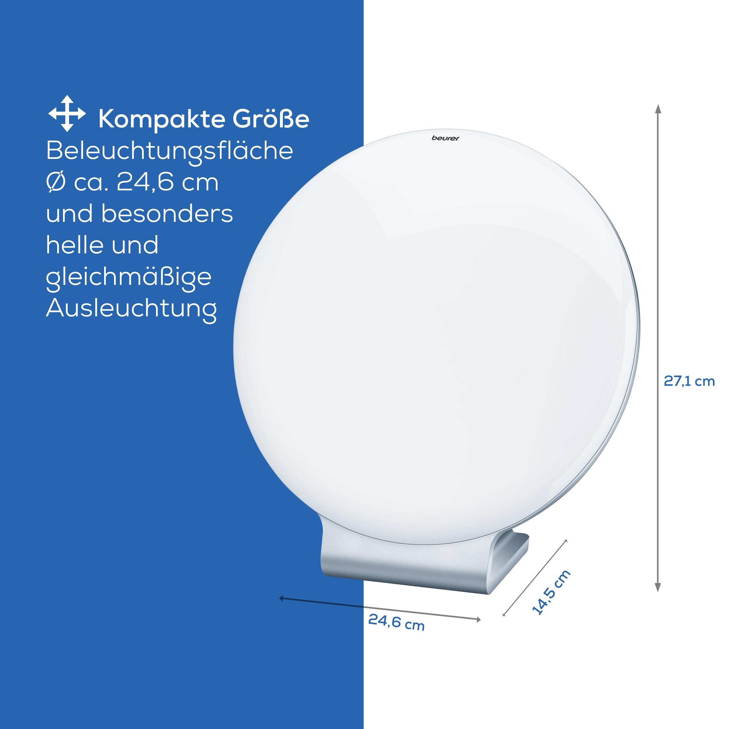 BEURER Tageslichtlampe »TL 50 mit rundem Design, ideal für zu Hause oder im Büro« Zur Anwendung bei Lichtmangelerscheinungen und gedrückter Stimmung