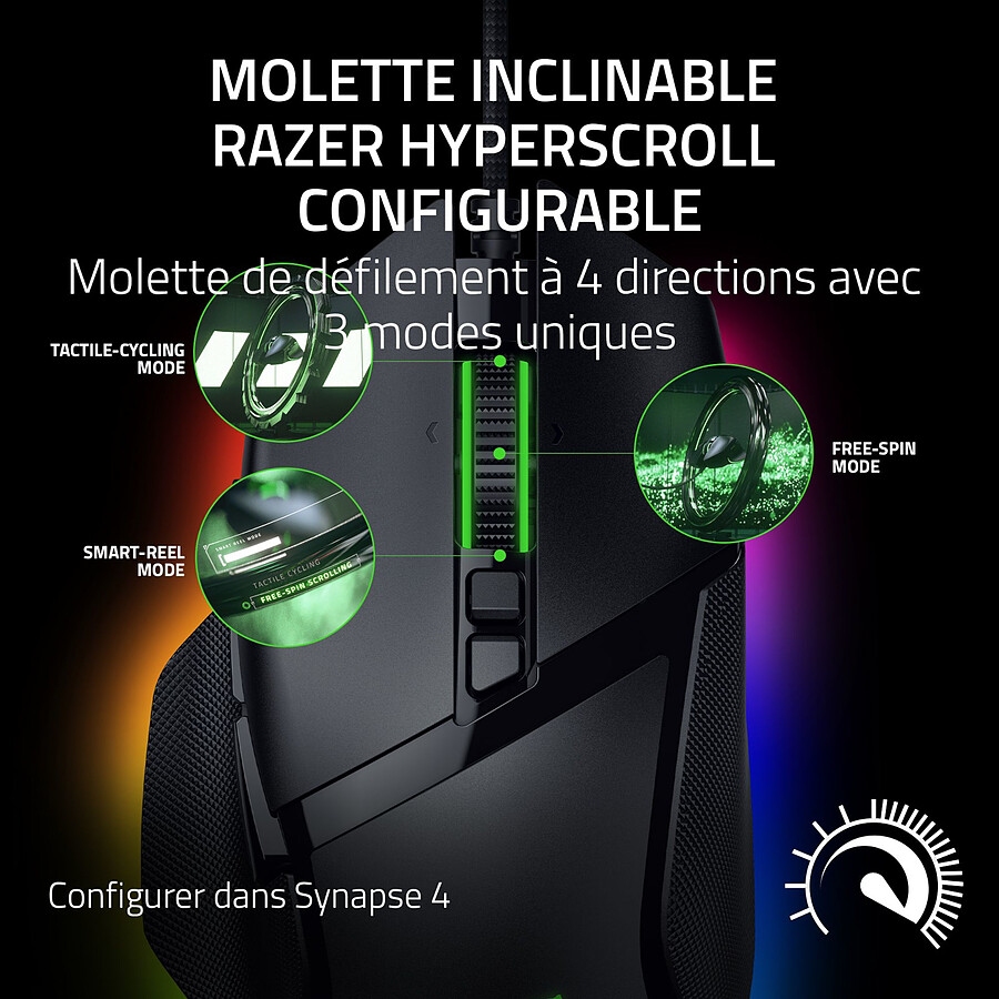 Razer Basilisk V3 35K - Noir