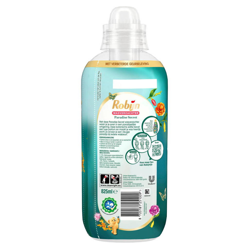 Lekkere geur.wasverzachter Paradise Secret - 8 x 33 wasbeurten - 264 wasbeurten