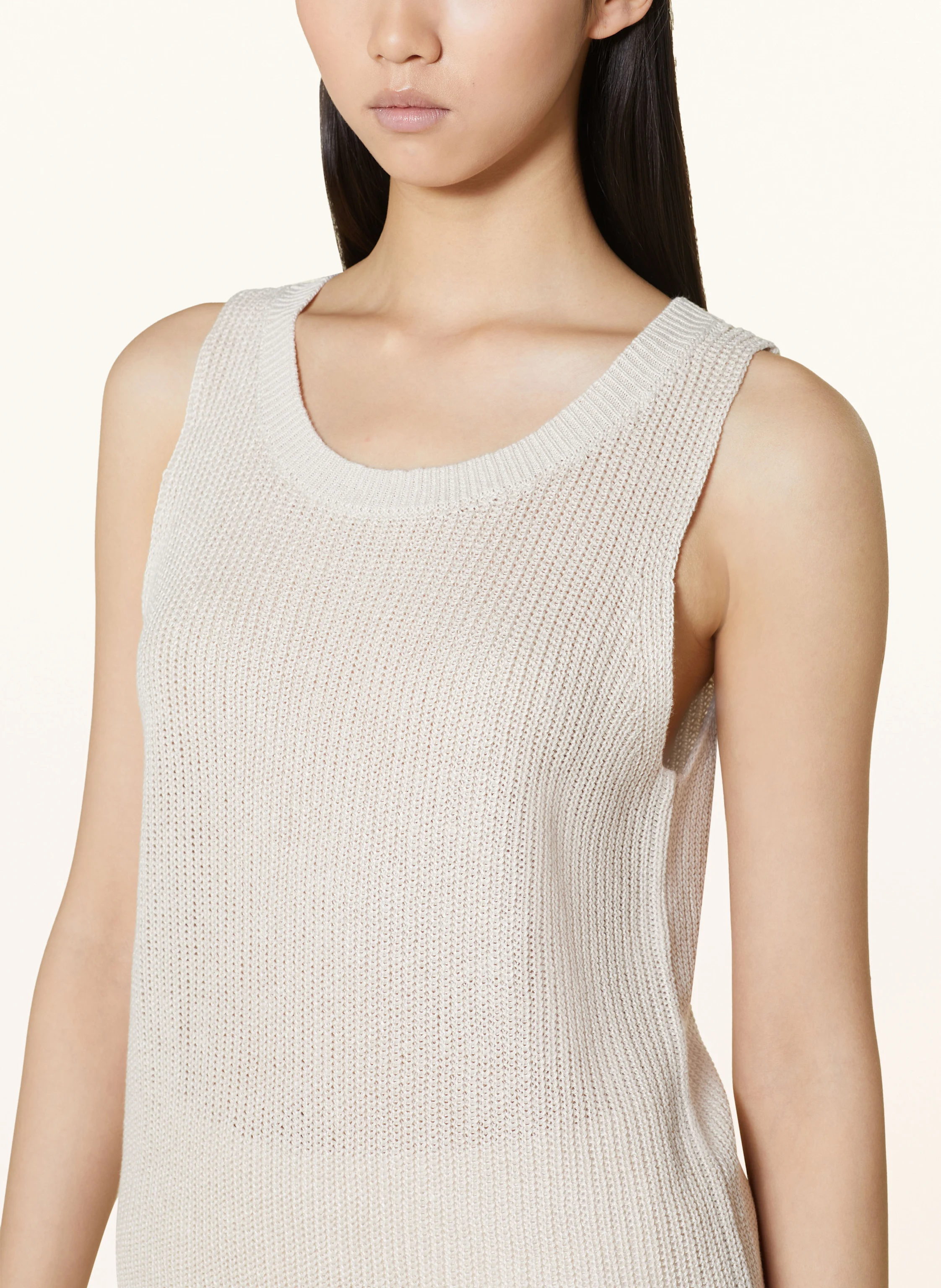 darling harbour Stricktop aus Leinen