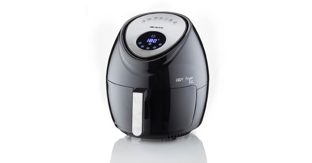 ArieteAiry Fryer XXL heteluchtfriteuse  (Zwart, 2.5 kg | 5.5 liter)