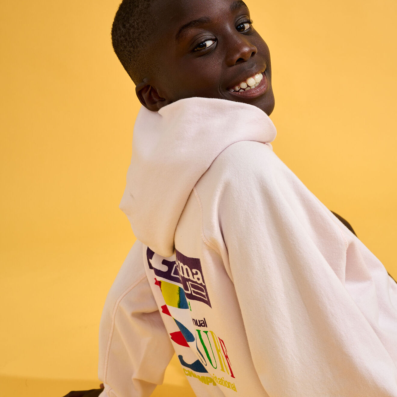 Bellerose Sweat à capuche 100% Coton Bio Conij crépuscule