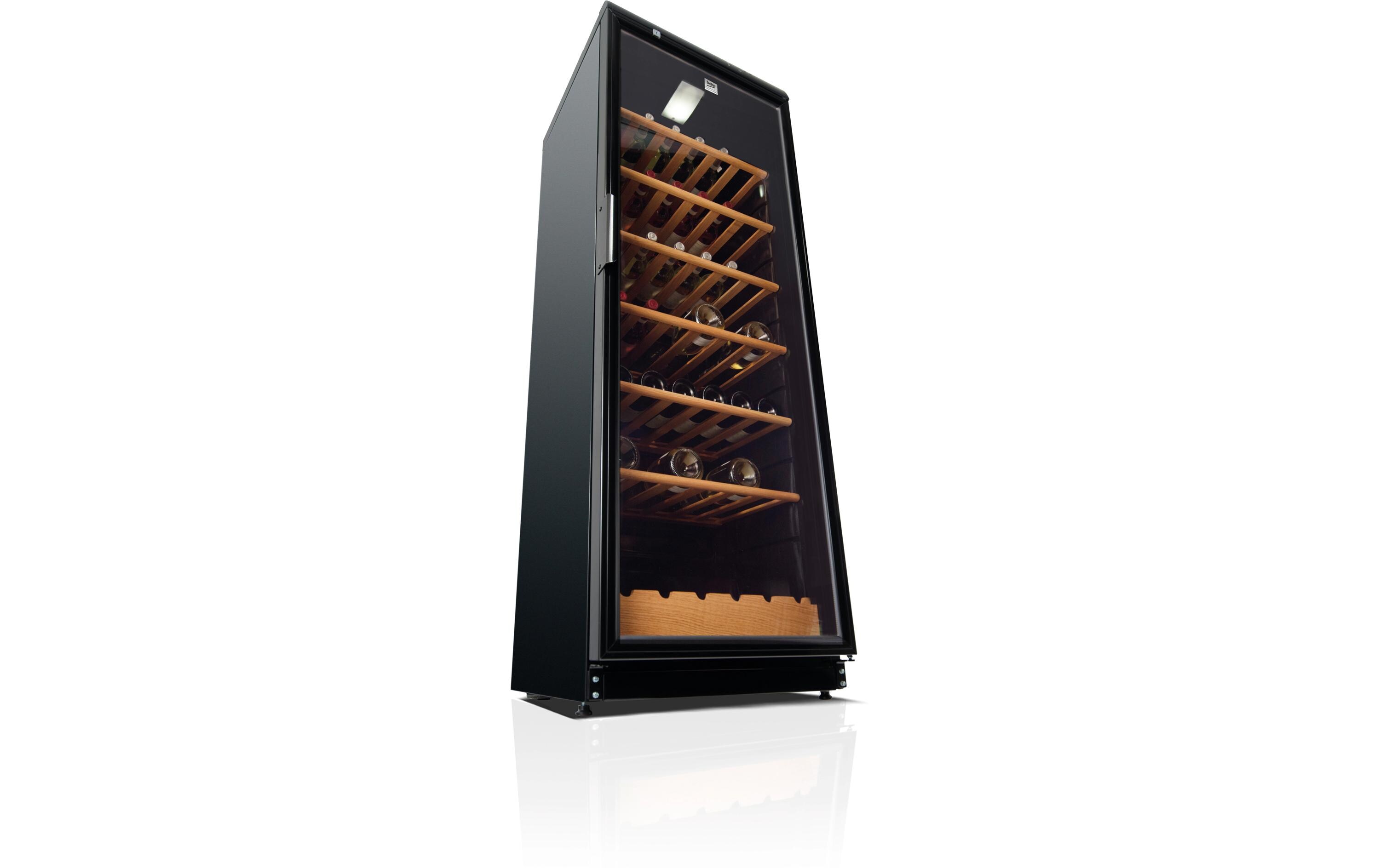 Weinkühlschrank ADN 231 BK CH BP Schwarz, Rechts<br>Weinkühler für gewerbliche Nutzung