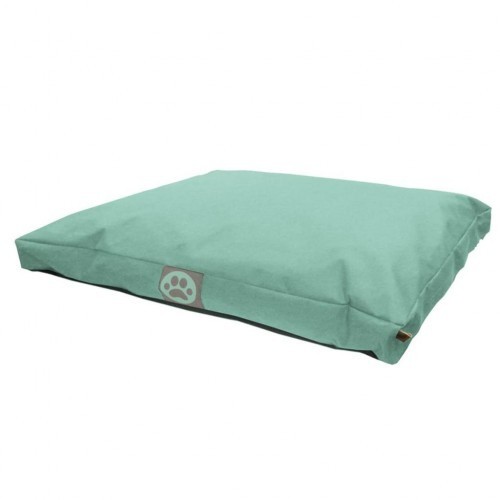 Colchão verde para cães de porte médio