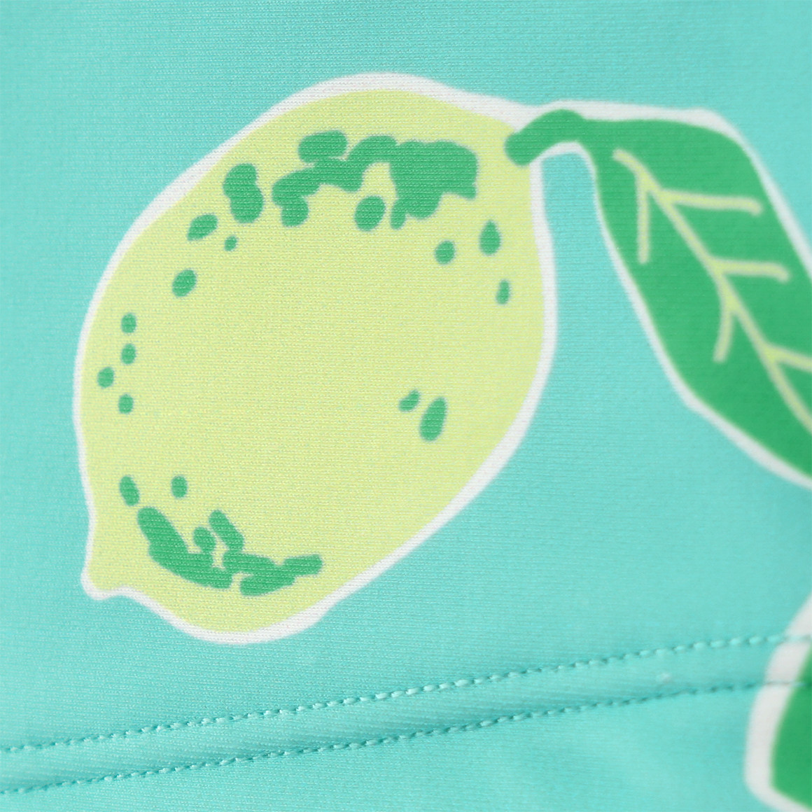 Famy Jungen Badehose mit Allover-Print helltürkis