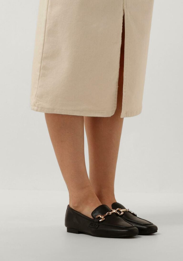 zwarte blasz loafers shn2559