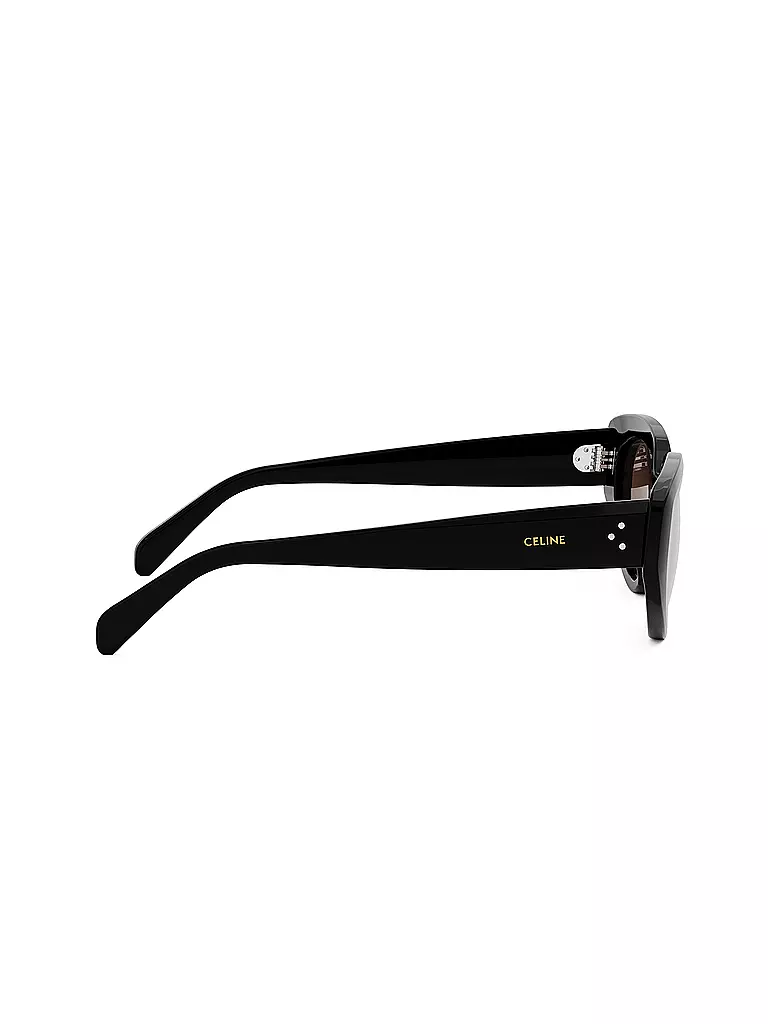 CELINE CELINE 3 Dots schwarze Cat Eye Sonnenbrille schwarz