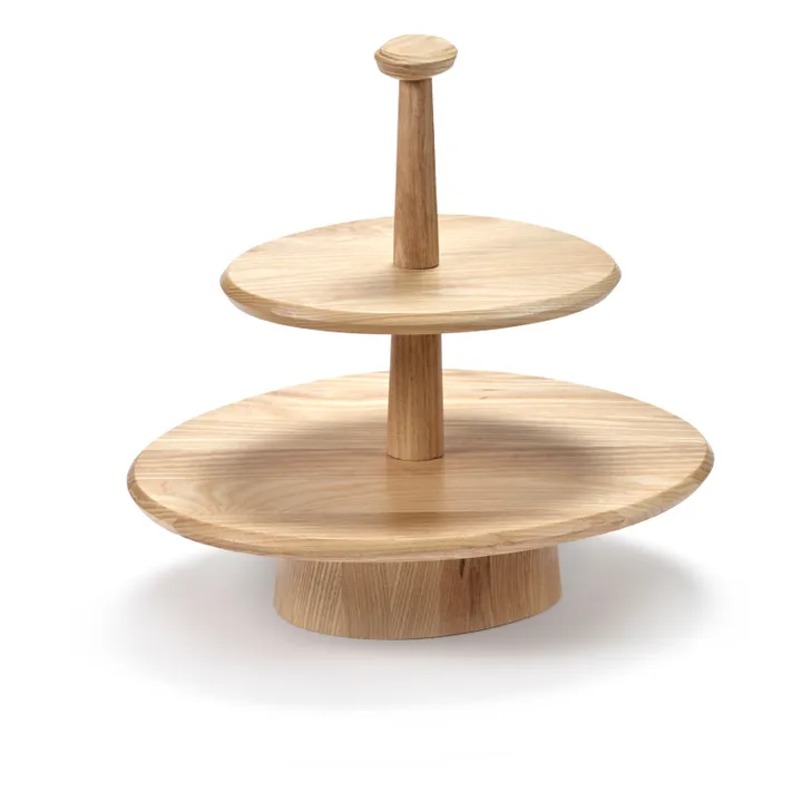 Serax Plat à gâteau Dune, Kelly Wresler  | Wood