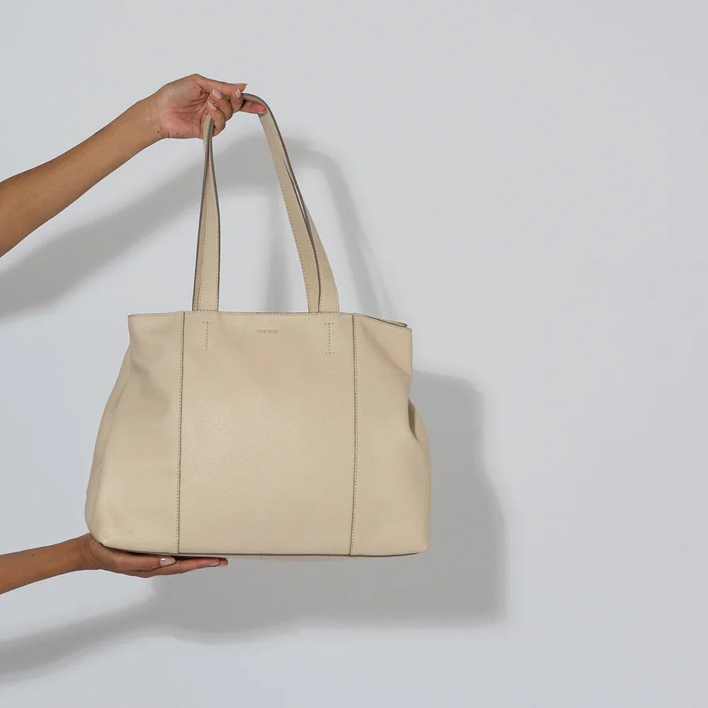 LouLou | Valerie | Leren shopper