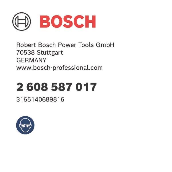 Bosch 2608587017 25-delige HSS-G ProBox metaalboorset, DIN 338, 135° 1 - 13 mm