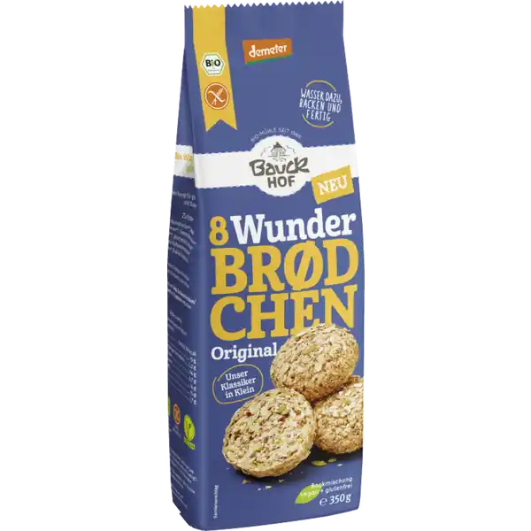 Bio Wunderbrødchen Original Backmischung