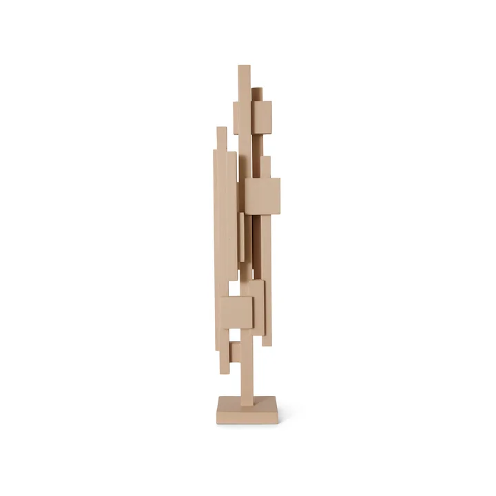 HKliving - Skyline Skulptur, M, beige
