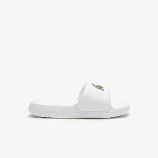 Claquettes Croco 1.0 femme Lacoste en synthétique Claquettes & Sandales - Blanc - Lacoste - Femme