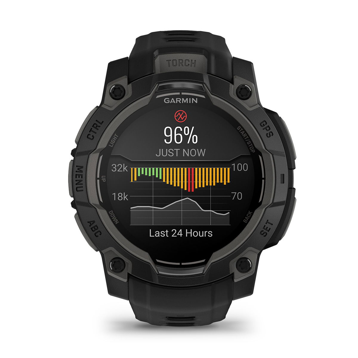 Garmin Instinct 3 AMOLED, 45mm (Black) - Spejder Sport