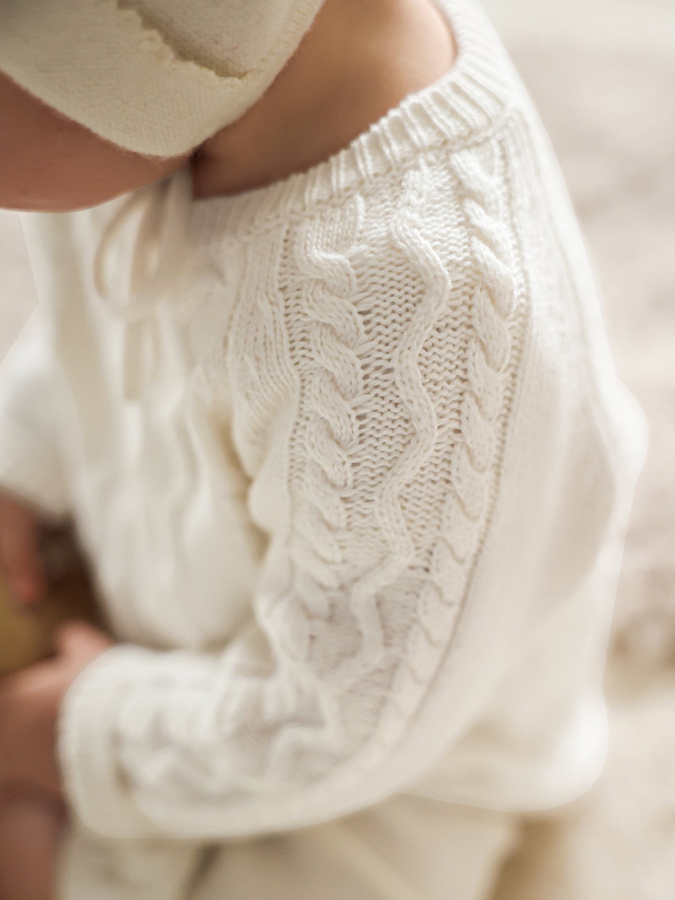 Combinaison Bébé en laine et cachemire