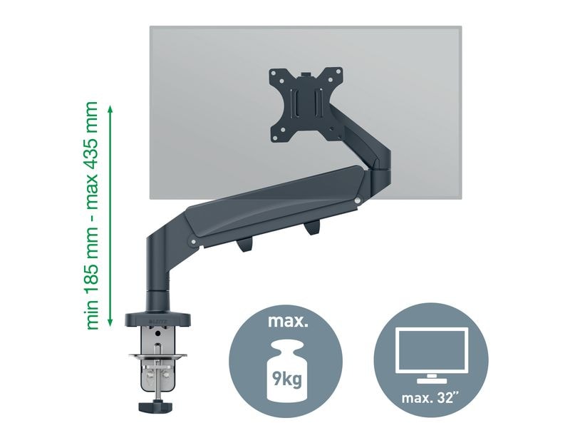 Leitz Ergo Single Monitorarm Single Monitorarm